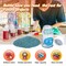 12 Colors DIY Tie Dye Powder Bottled Fabric Dye for Large Groups, Tie Dye Kits for Kids Adults, Shirts, Clothing Group Craft Arts Party Supplies(12Bottles,10G Per Bottle)